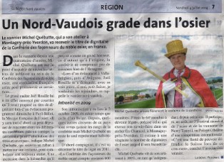 La Région Nord vaudois 04.07.2014